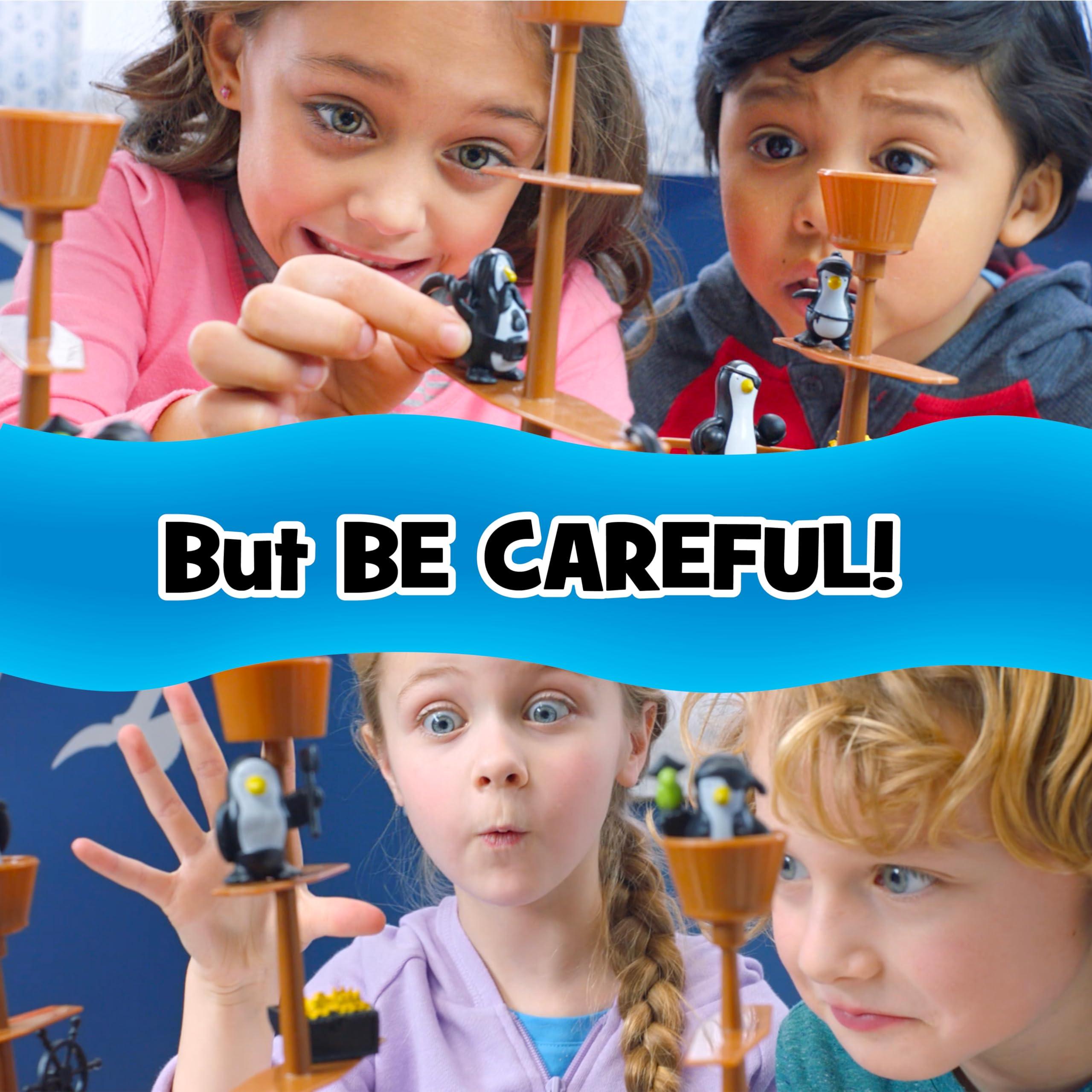 PlayMonster Dont Rock the Boat Board Game - Kids Games, Family Games for Kids and Adults, Board Games for Family Night, Multi-Player Board Games, Builds Hand & Eye Coordination, Balancing Toy, Ages 5+