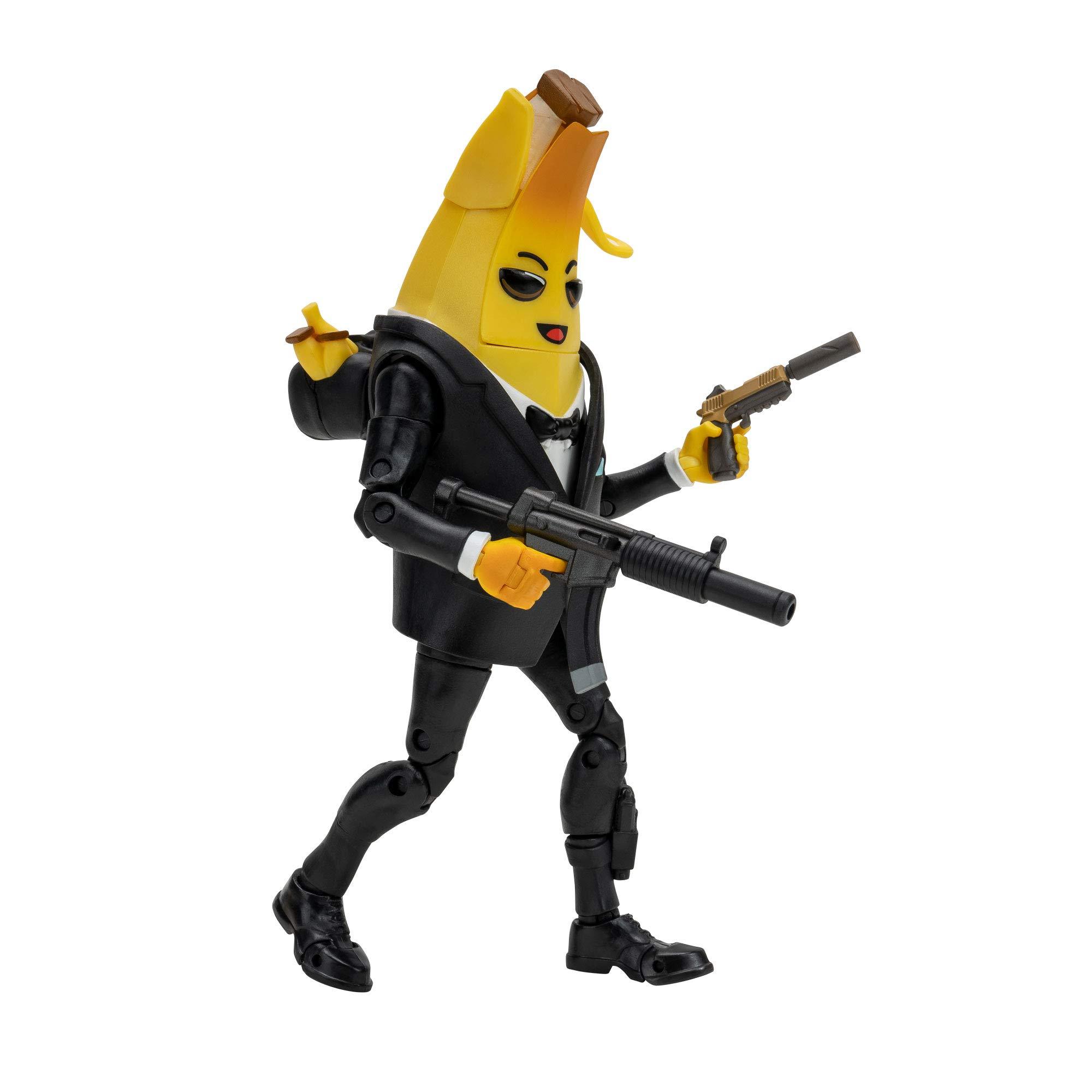 FORTNITE Fortnite Legendary Series, 1 Figure Pack - 6 Inch Agent Peely - BaseCollectible Action Figure - Includes 3 Interchangeable Faces