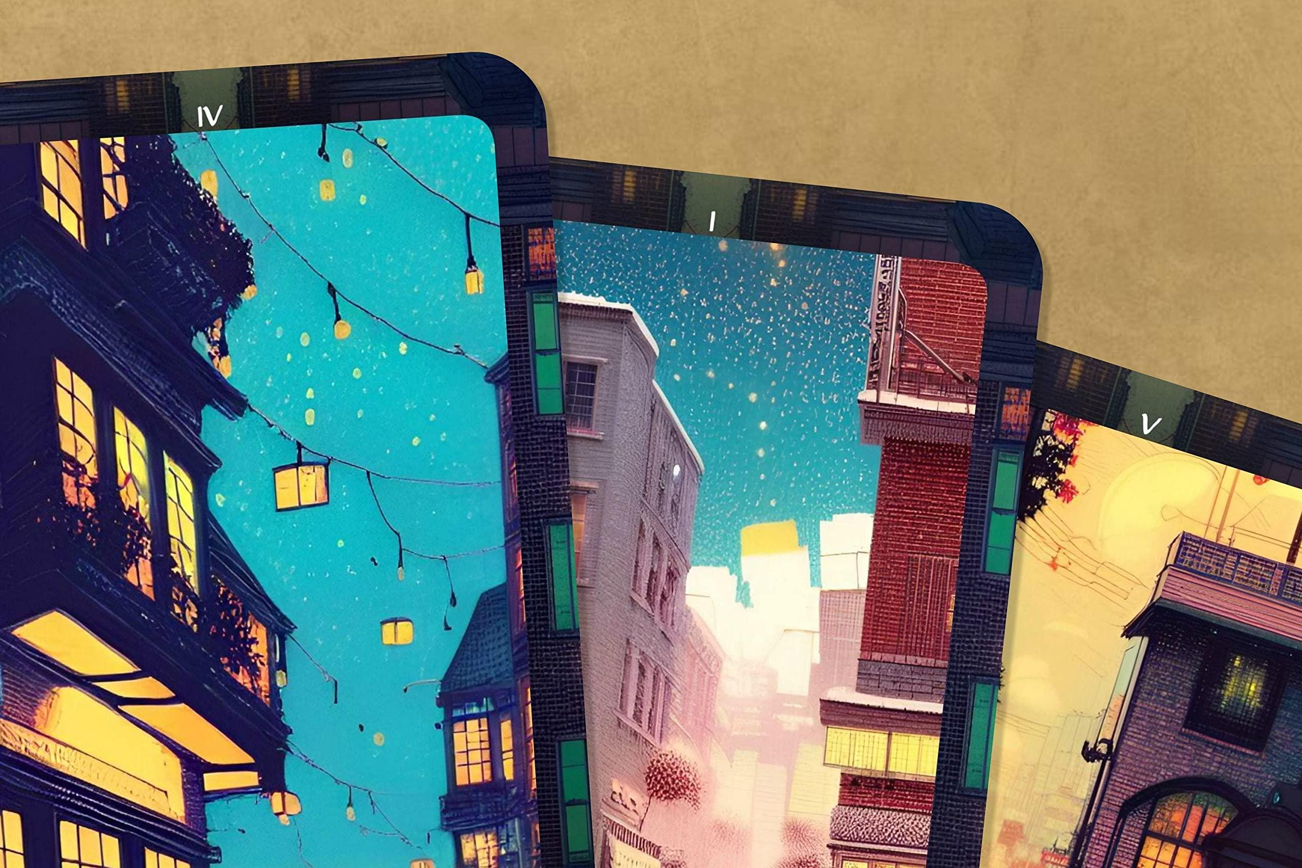 IBIZA TAROT Ibiza Tarot- The Lovers Tarot - 22 Major Arcana| Fortune Telling Tarot Cards Deck for Beginners| Authentic Tarot Experience - Set of 22 Cards