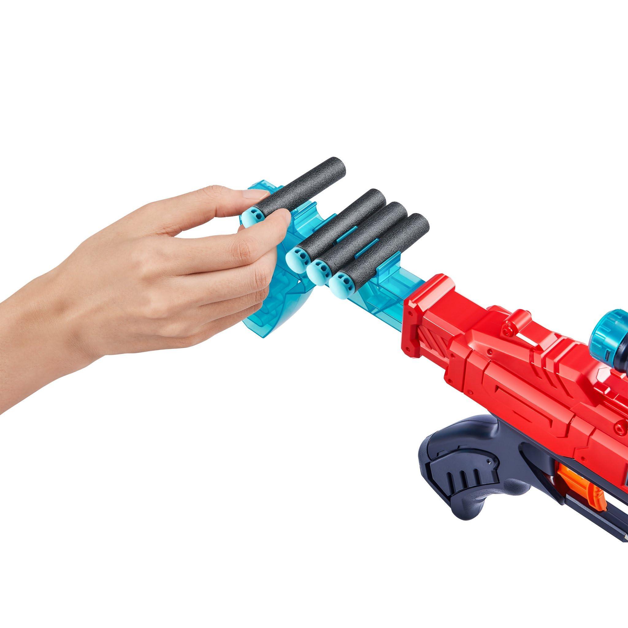 XShot X-Shot Excel Hawk Eye Foam Dart Blaster Red W/Air Pocket Technology(16 Darts) by ZURU - RED