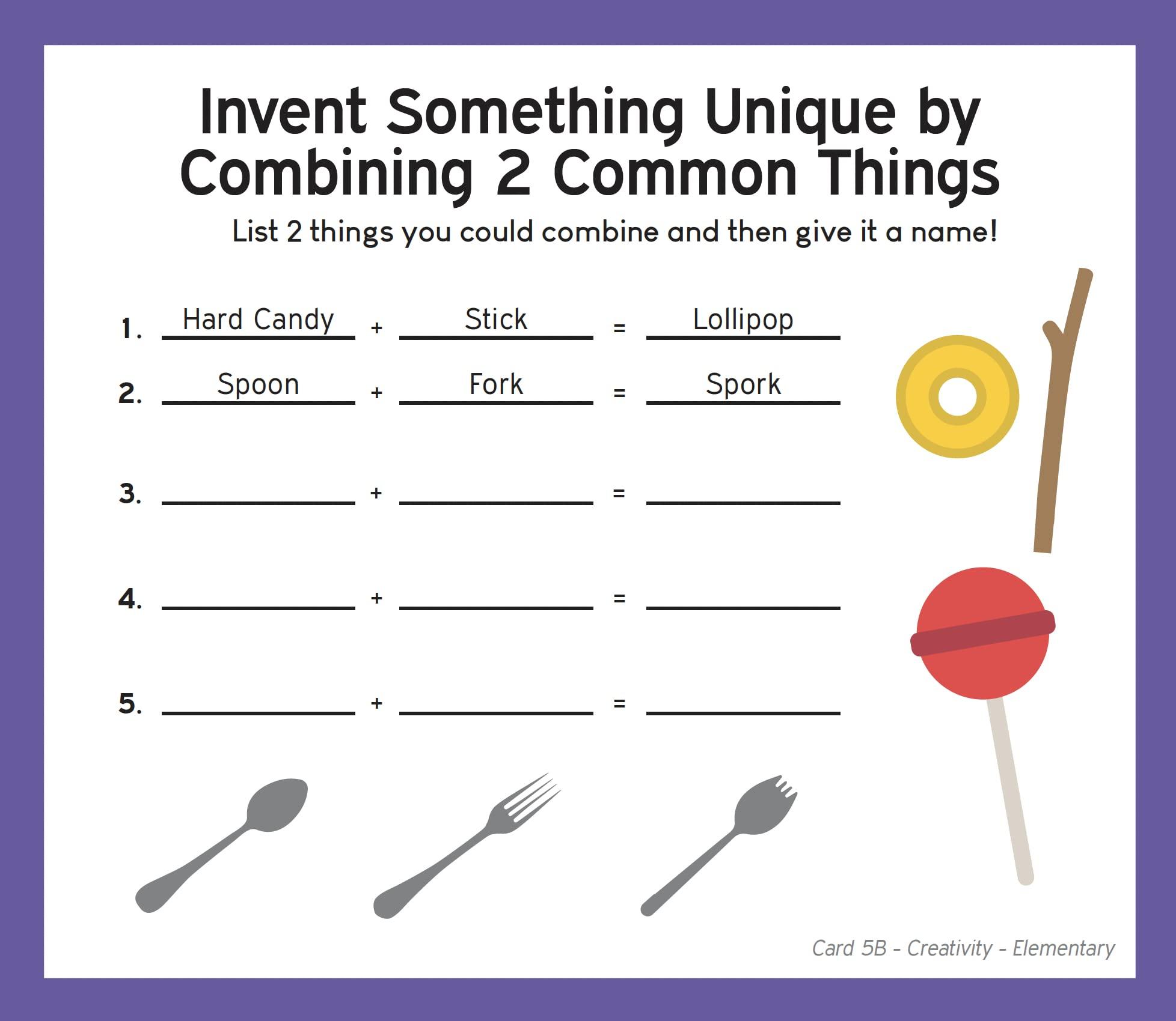 TestingMom.com TestingMom.com Creativity Flash Cards Kindergarten - 6th Grades Improve Skills or Prepare for the Torrance Test of Creative Thinking (TTCT), Structure of Intellect Creativity Test (SOI), and more.