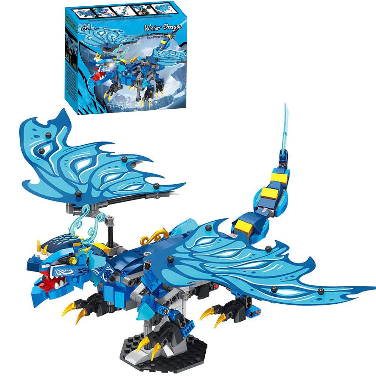 waterdragon追加出品 JOMIOD Dragon Building Sets, 461 Pieces Water JOMIOD - ToysCentral