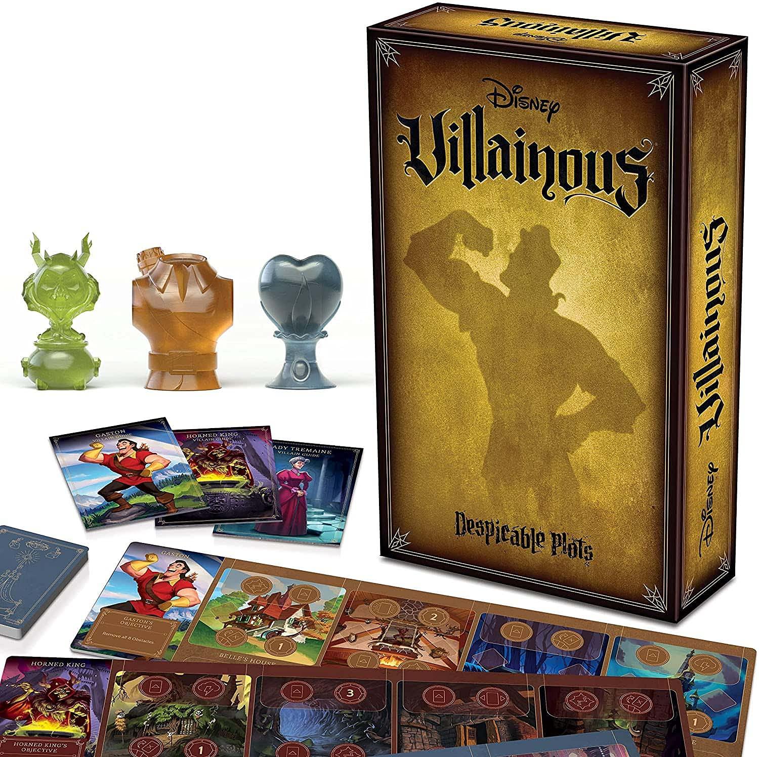 Ravensburger Ravensburger Disney Villainous: Despicable Plots Strategy Board Game, 2-5 players, for Ages 10 and Up The Newest Standalone Game in The Award-Winning Line