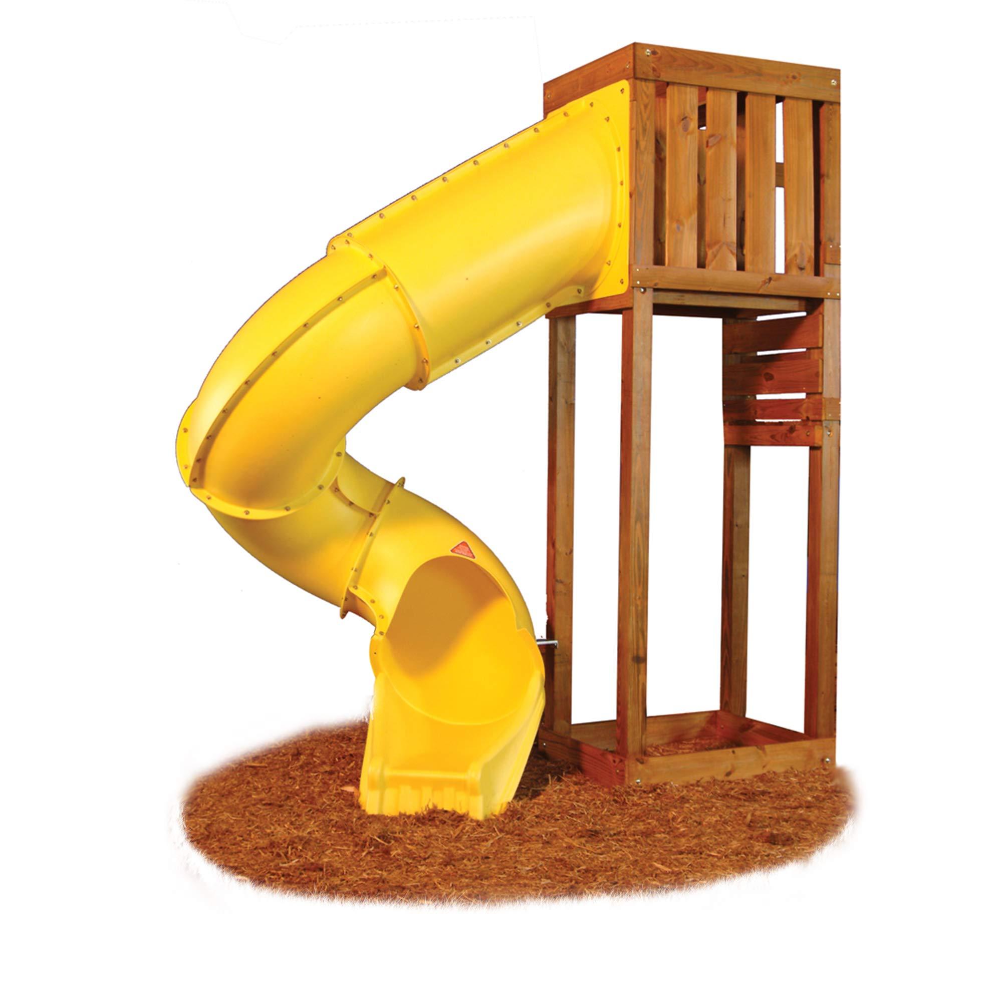 Swing-N-Slide Swing-N-Slide 7 ft.Turbo Tube Slide, Yellow