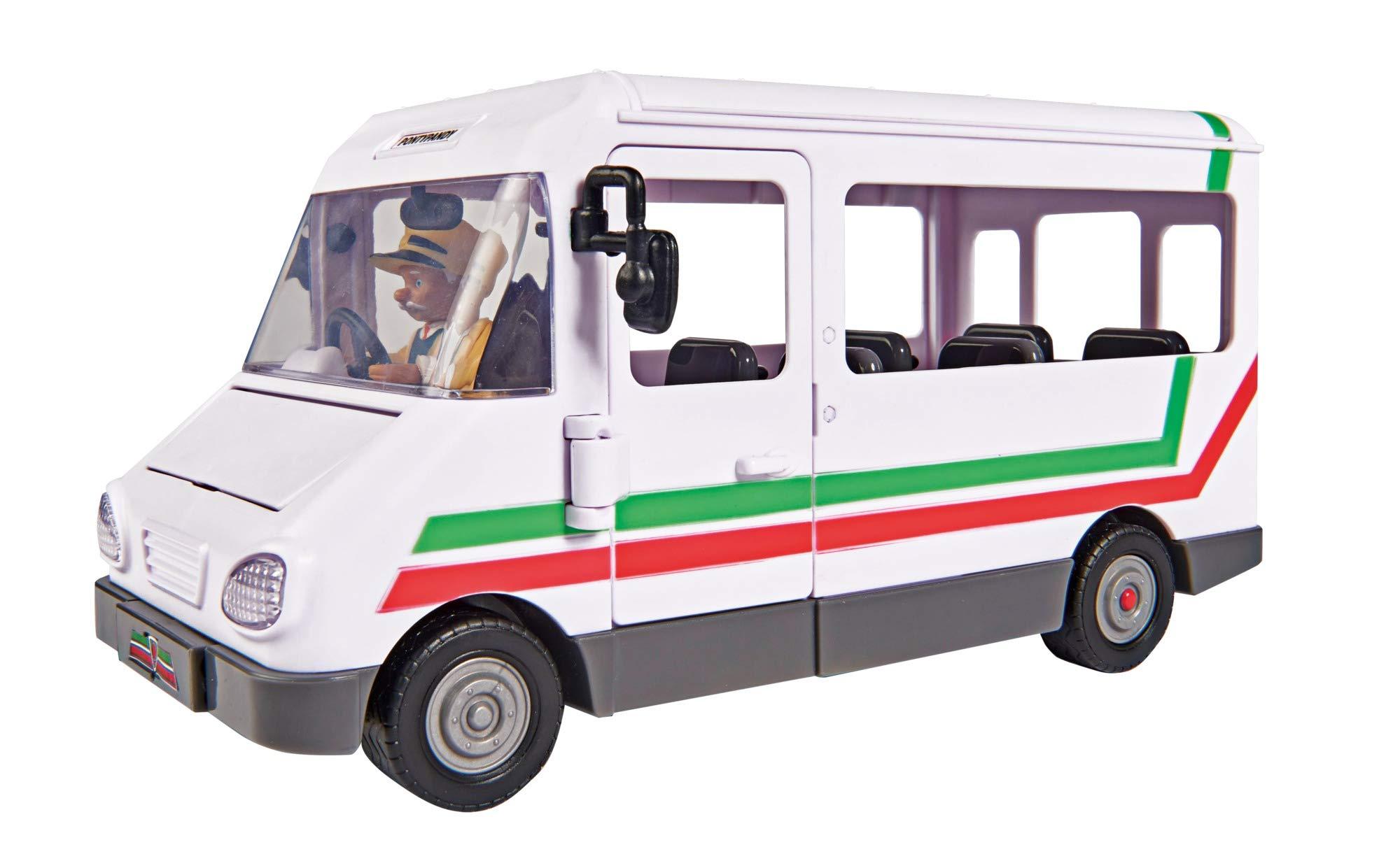 Simba Simba Fireman Sam Vehicle The Trevors Bus Bus 20cm Long with Trevor Figure Approx. 6cm