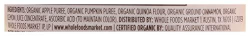 365 by Whole Foods Market 365 by Whole Foods Market, Organic Baby Food, Apple Pumpkin with Quinoa & Cinnamon, 4 Ounce (Pack of 4)