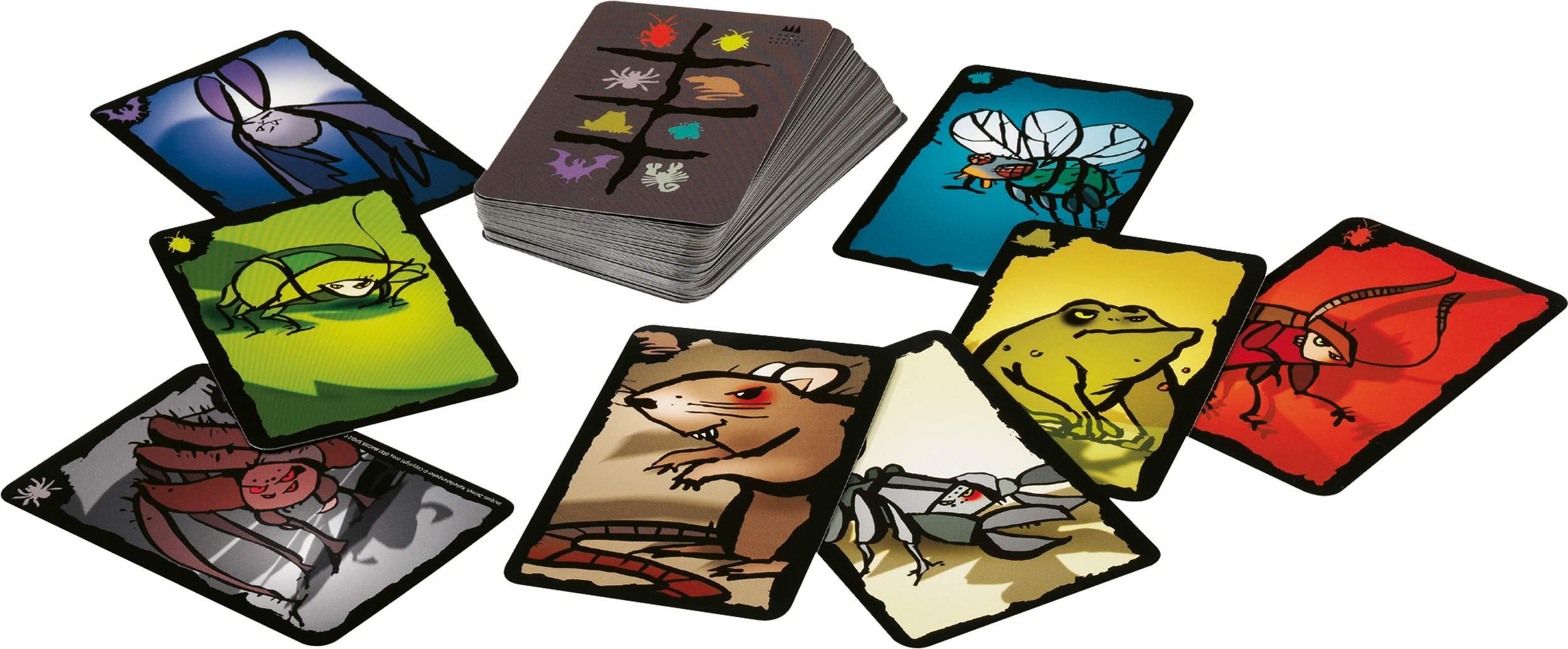 Coiledspring Games Coiledspring Games Schmidt | DMS Cockroach Poker English Edition | Card Game | Ages 8+ | 2-6 Players | 15 Minutes Playing Time