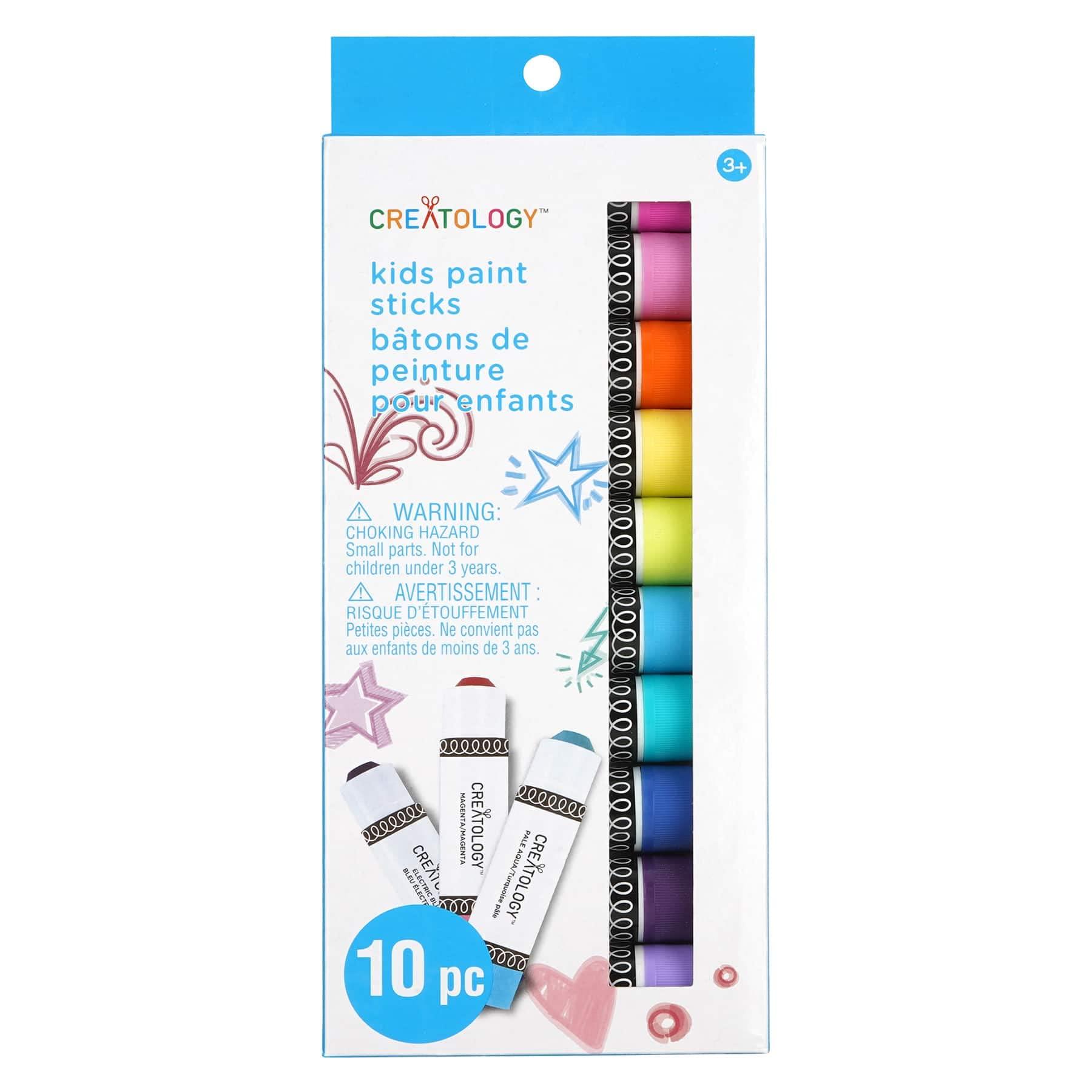 Creatology Bright 10ct Color Kids Paint Sticks by Creatology
