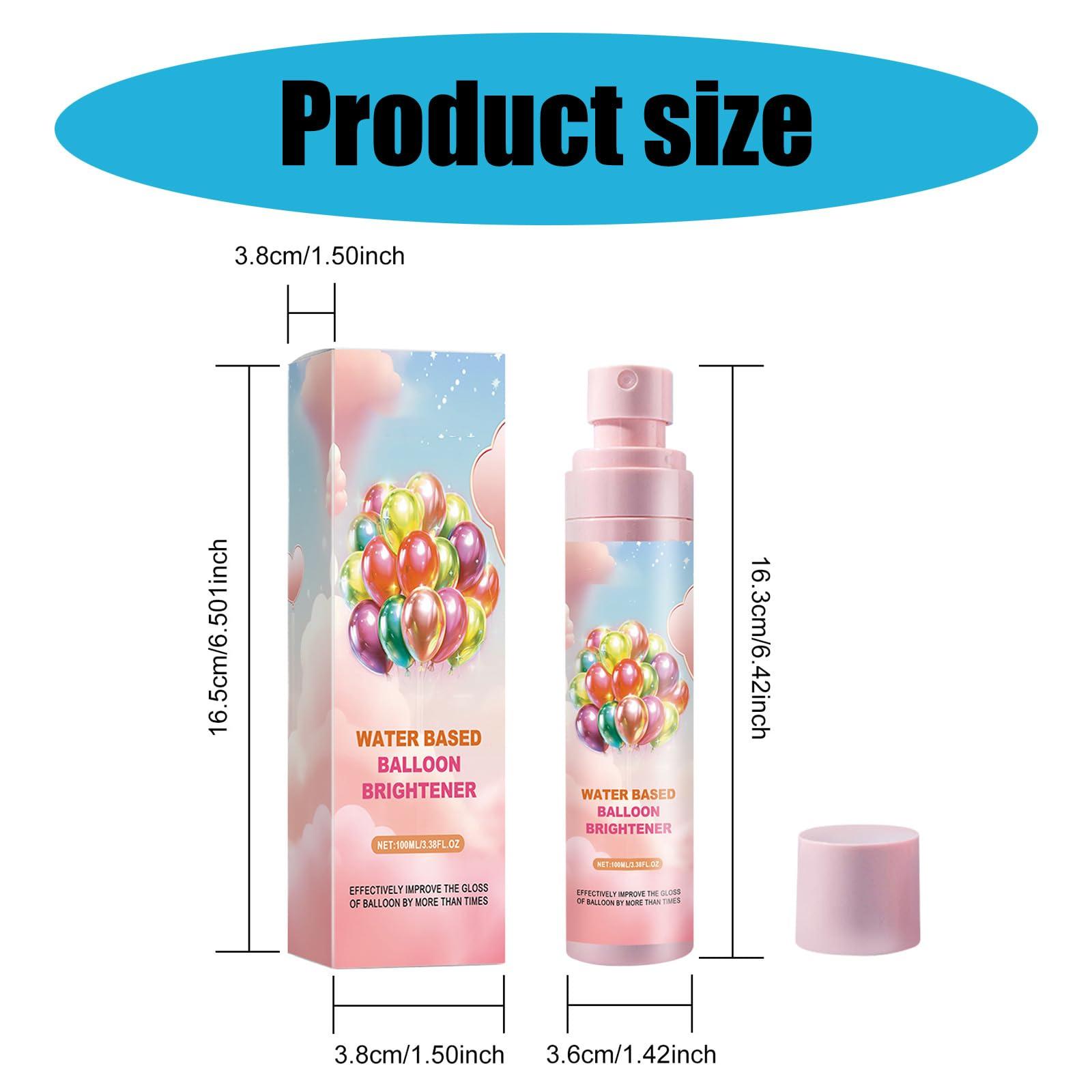 MLWSKERTY 100ml Balloon Gloss Enhancer Balloon Brightener Balloons Bright For Birthday And Festival Decoration