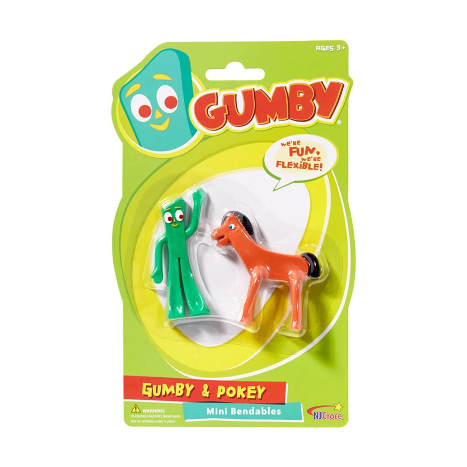 NJ Croce NJ Croce Gumby & Pokey Bendable Figure Pair