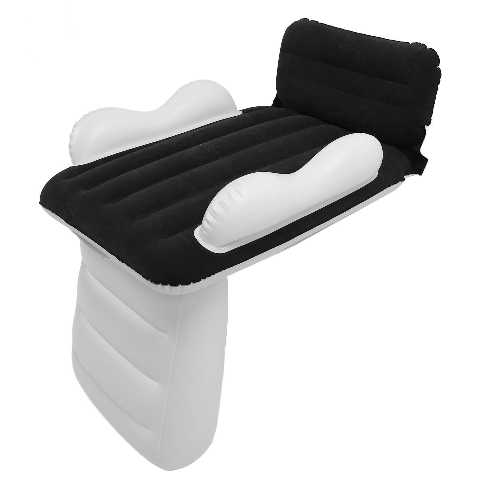 GOTOTOP Inflatable Toddler Travel Bed, Toddler Blow Up Mattress with Sides, with Safety Bumpers for Travel, Complete Kids Air Mattress Set with High Speed Pump and Carry Bag