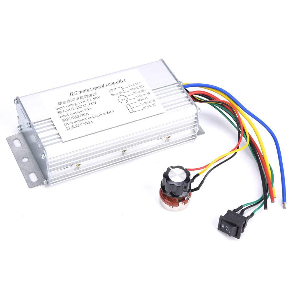 XIASABA Accure Ctroller 22138 12v-60v 70a Pwm Dc Motor Controller Reversible Forward Reverse Rotation