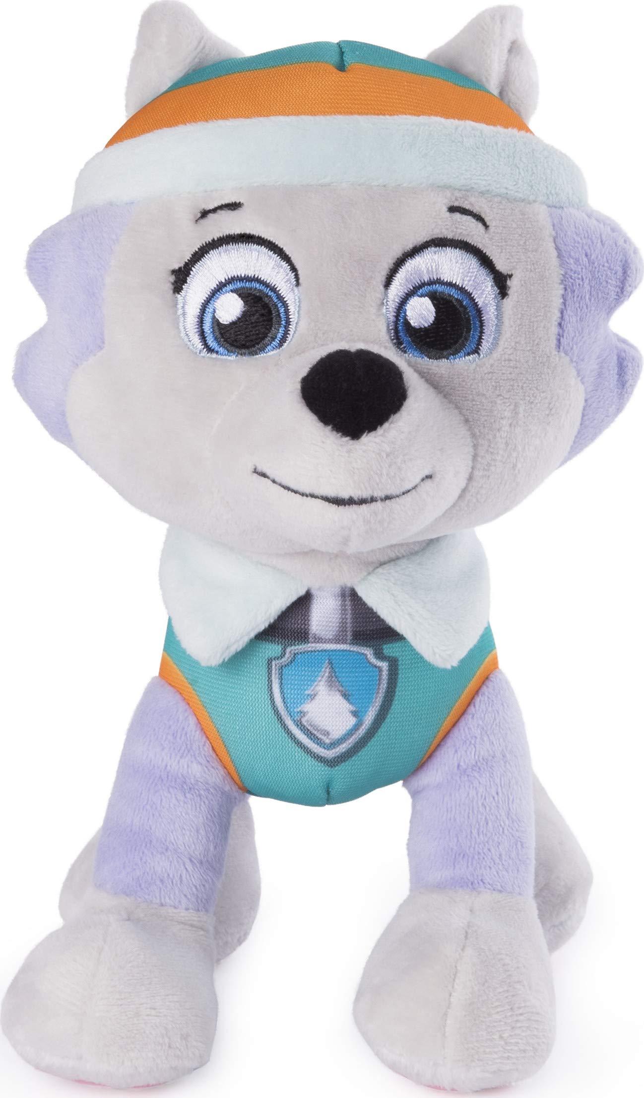 Paw Patrol Paw Patrol, 8" Everest Plush Toy, Standing Plush with Stitched Detailing, for Ages 3 & Up