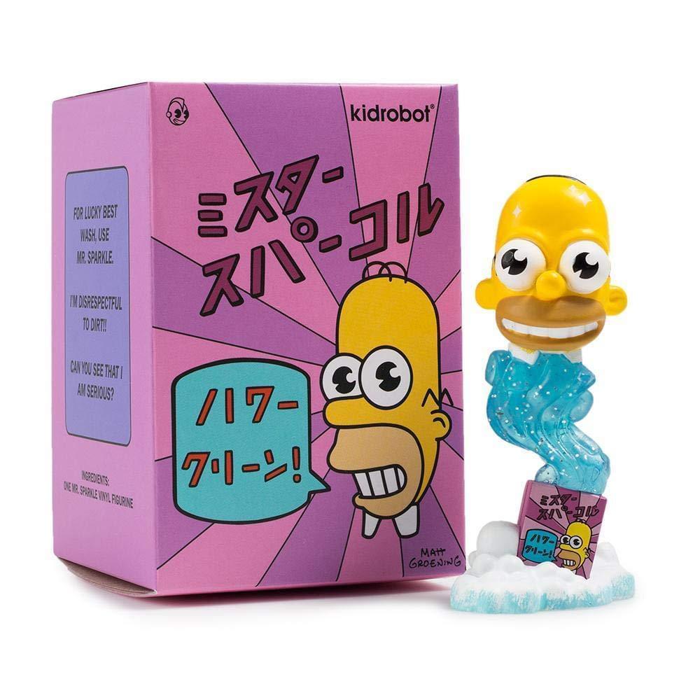 Kidrobot kidrobot x The Simpsons Homer Simpson Mr. Sparkle 3 inch Mini Figure