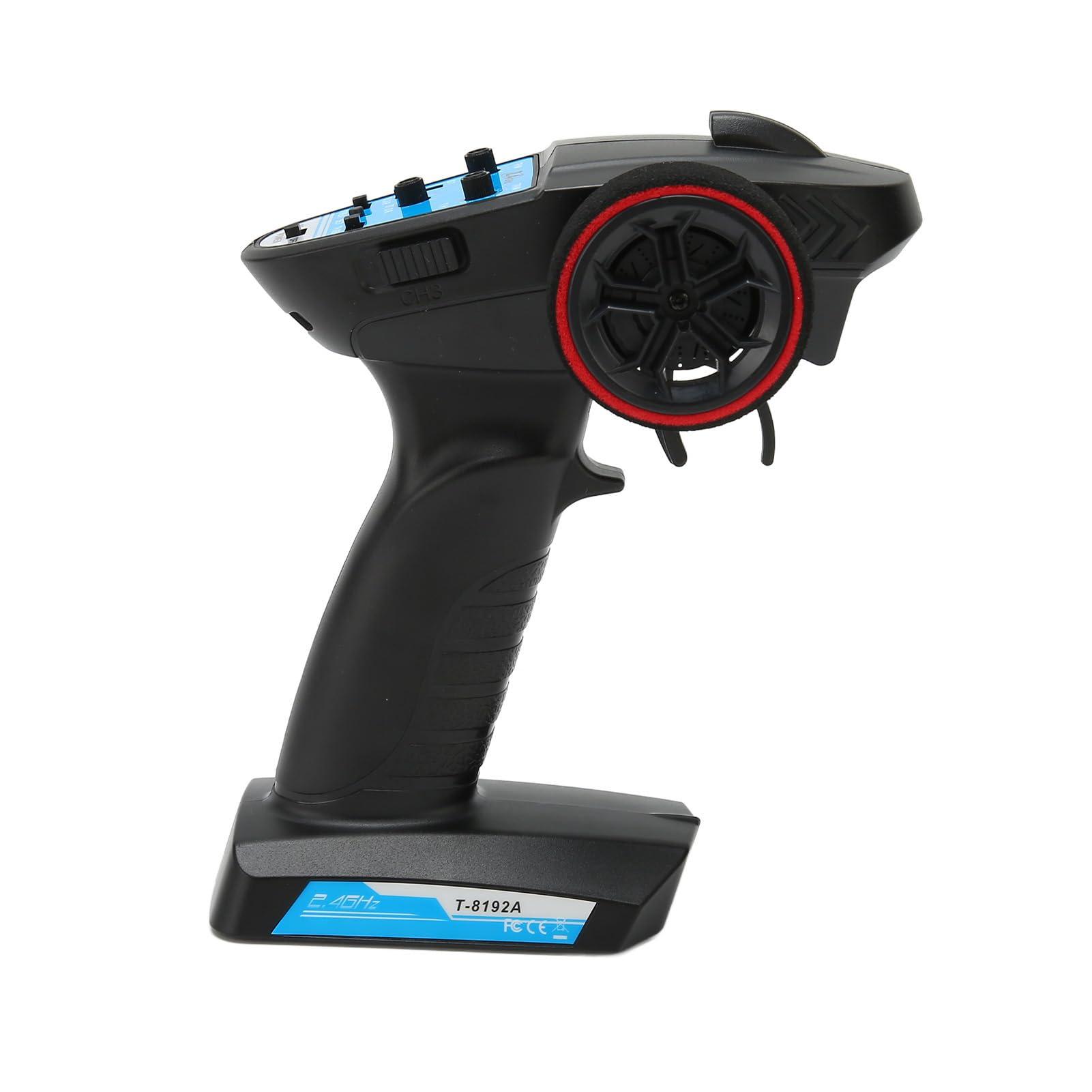 Cryfokt 3 Channel Transmitter, 2.4Ghz Receiver RC Car Remote Controller for RC Boat Crawler