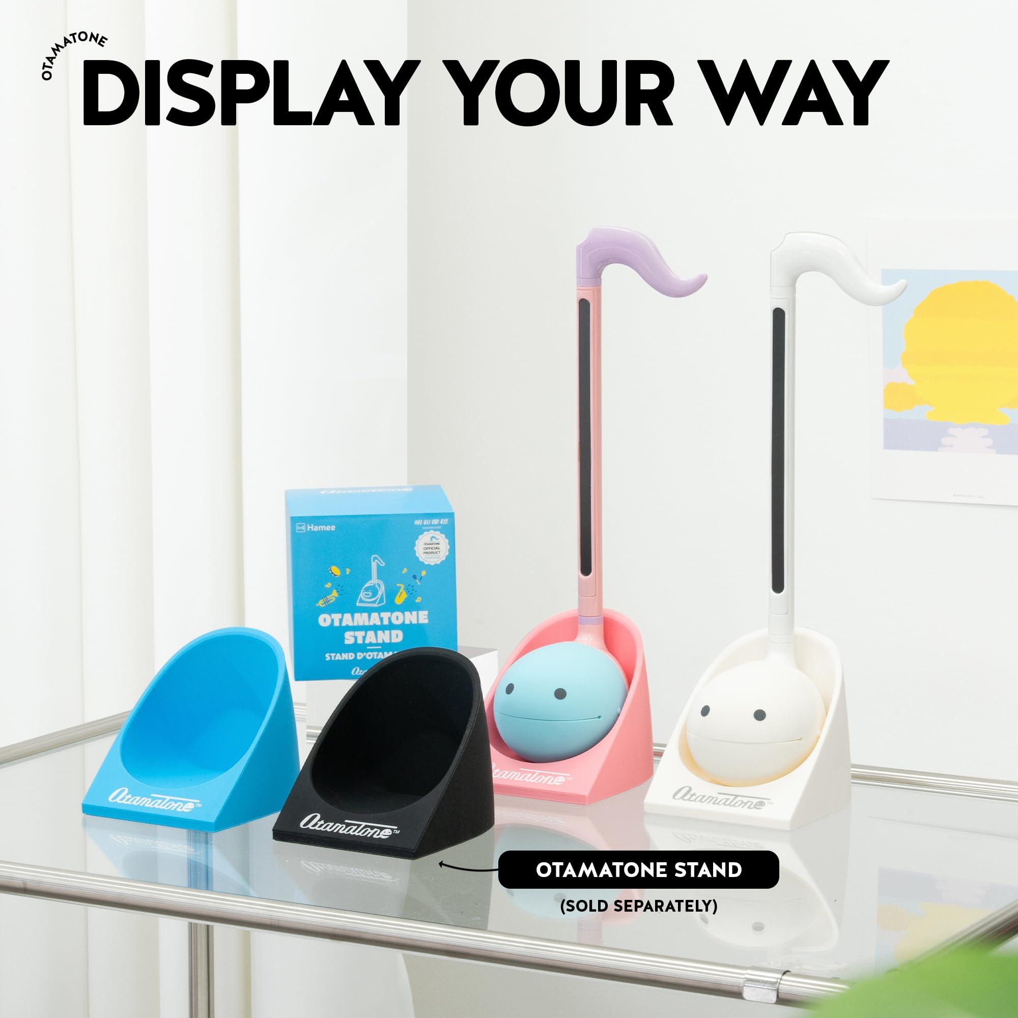 Otamatone Otamatone Japanese Electronic Musical Instrument Portable Music Synthesizer from Japan by Maywa Denki Studio Award Winning, Educational Fun Gift for Children, Teens & Adults - Black (Set of 3) [Eng]