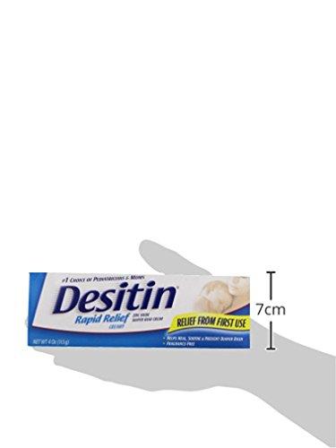Desitin Desitin Daily Defense Baby Diaper Rash Cream with Zinc Oxide to Treat, Relieve & Prevent diaper rash, 4 oz