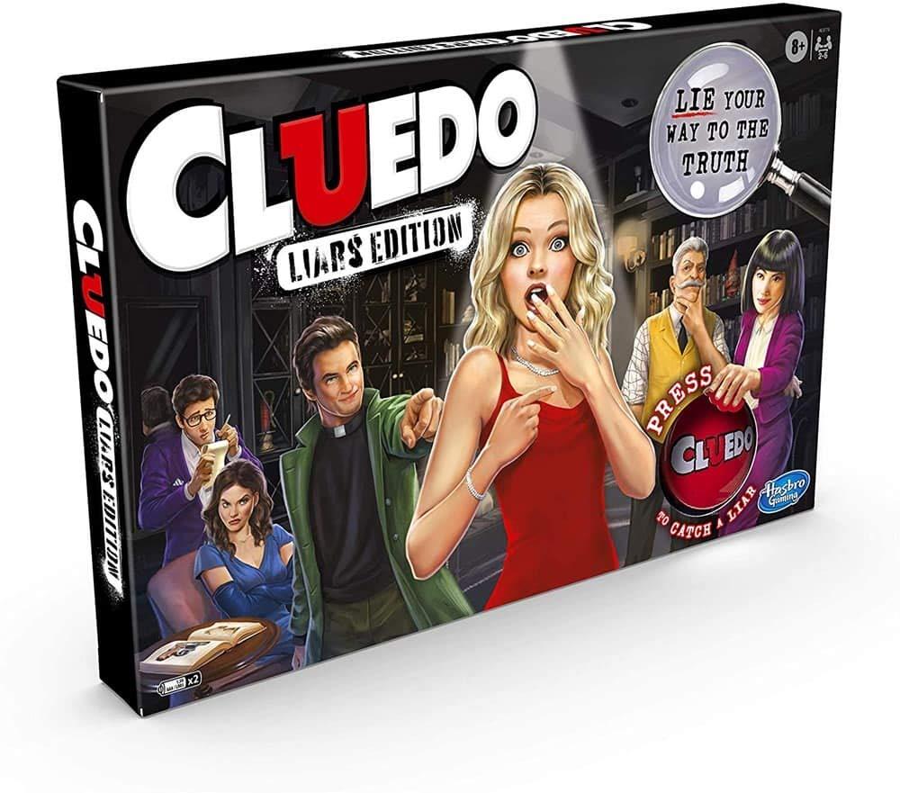 Hasbro Gaming Hasbro Gaming Cluedo Liars Edition Board Game; Murder Mystery Game for Children from 8 Years Old; Expose Dishonest Detectives with The Liar Button
