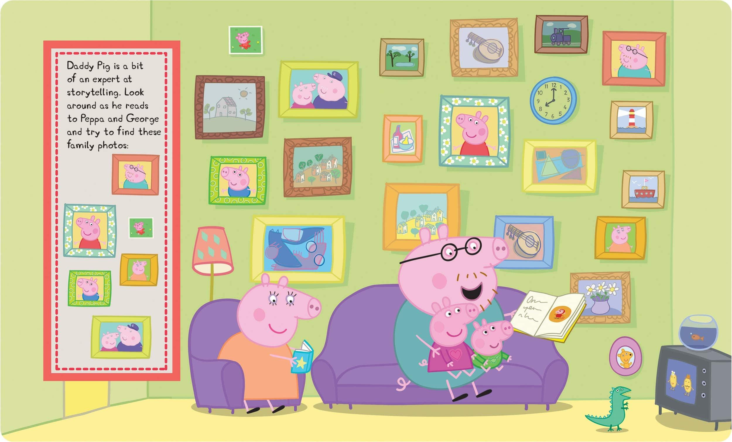 Peppa Pig Peppa Pig Floor Puzzles for Kids Ages 3-5 - Bundle with Peppa Pig Foam Floor Puzzle, Peppa Pig Look and Find Book, Stickers, More | Peppa Pig Puzzle Set