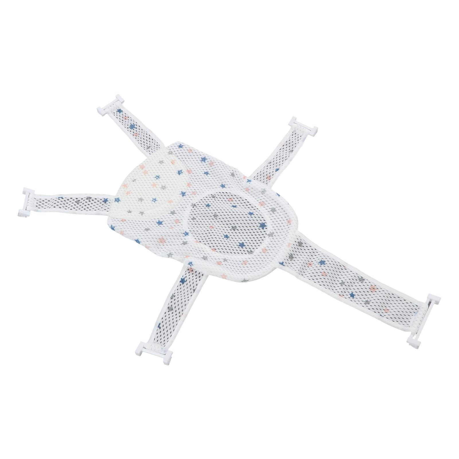 ToysCentral Basics Baby Bath Seat Support Net,Adjustable Quick Drying Infant Bathtub Sling Shower Mesh Bath Seats for Newborns Bathing (Star)