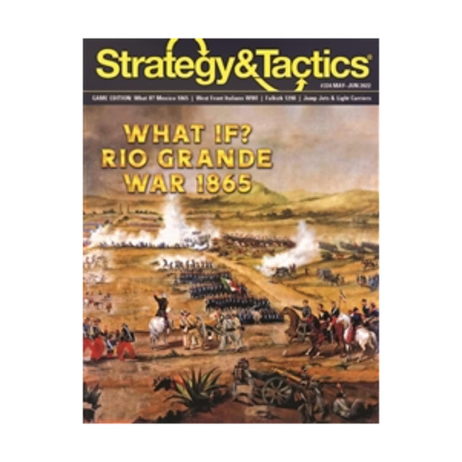 Decision Games Decision Games DG: Strategy & Tactics Magazine #333, with Operation Unthinkable, Elbe to The Oder River 1945, Boardgame