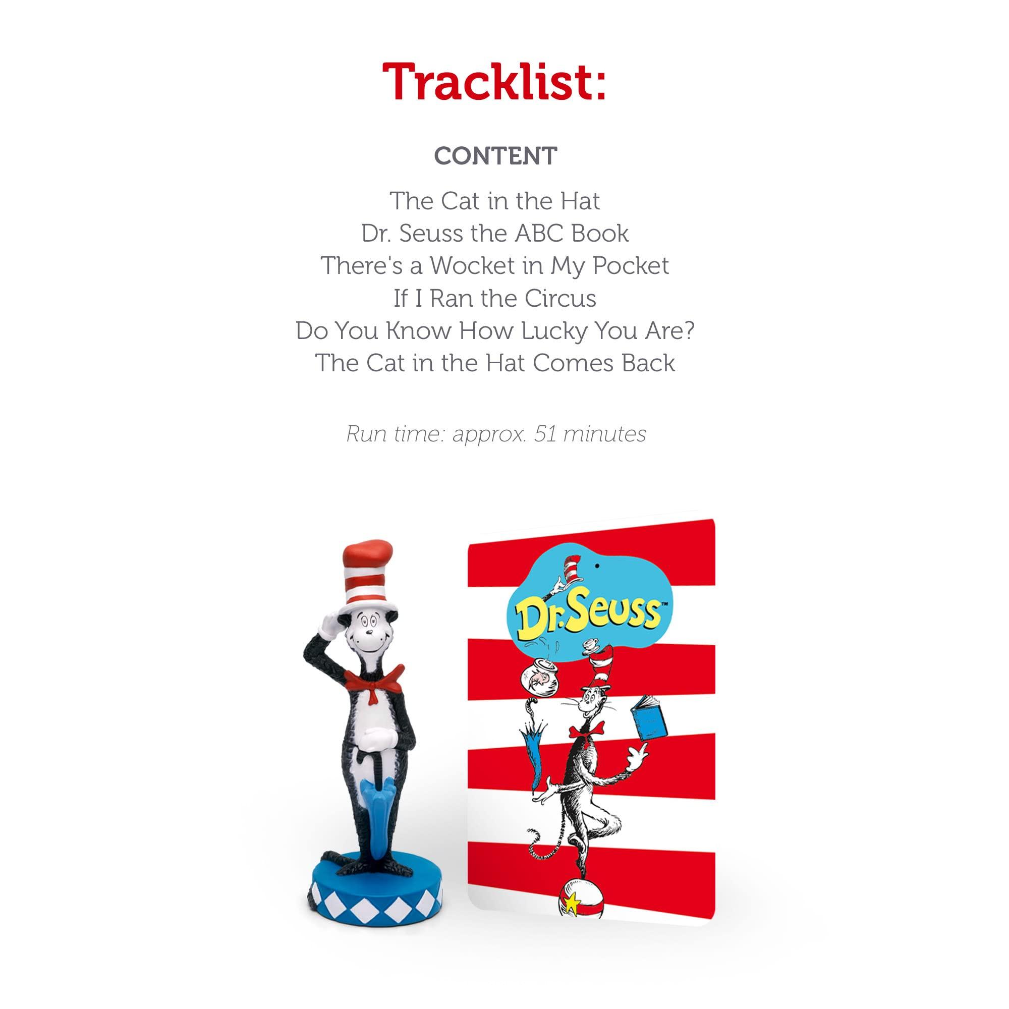 Tonies Tonies The Cat in The Hat Audio Play Character by Dr. Seuss