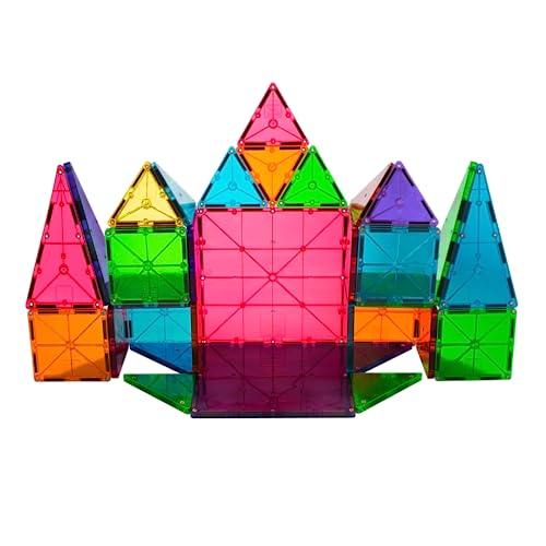 MAGNA TILES Classic 32 Piece Magnetic Construction Set The ORIGINAL Magnetic Building Brand