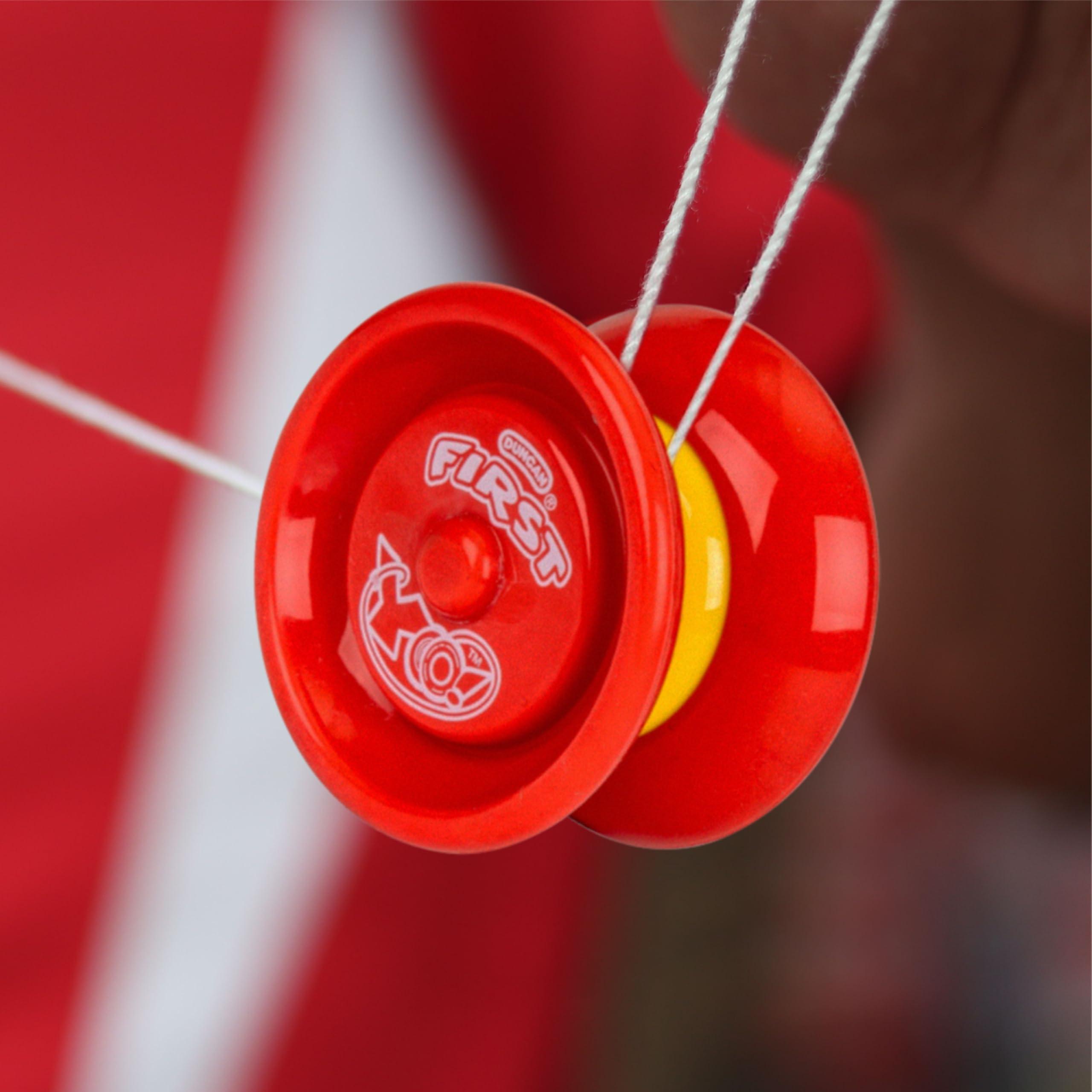 Duncan Duncan Toys First Yo! - Best Beginner Yo-Yo for Kids, Responsive Yo Yo, YoYo Toy - Green/Yellow