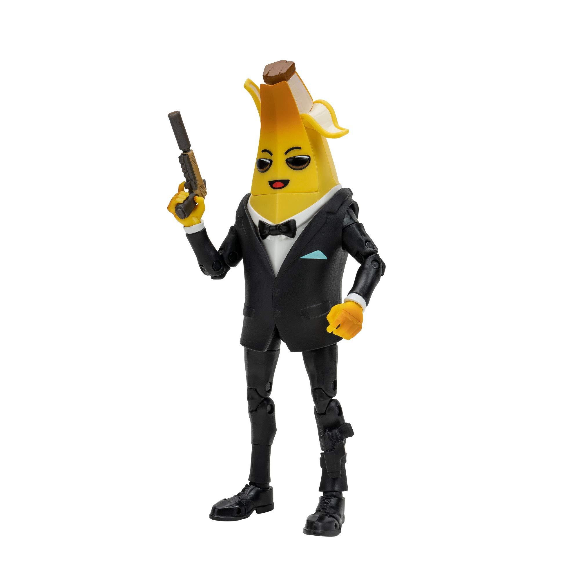 FORTNITE Fortnite Legendary Series, 1 Figure Pack - 6 Inch Agent Peely - BaseCollectible Action Figure - Includes 3 Interchangeable Faces