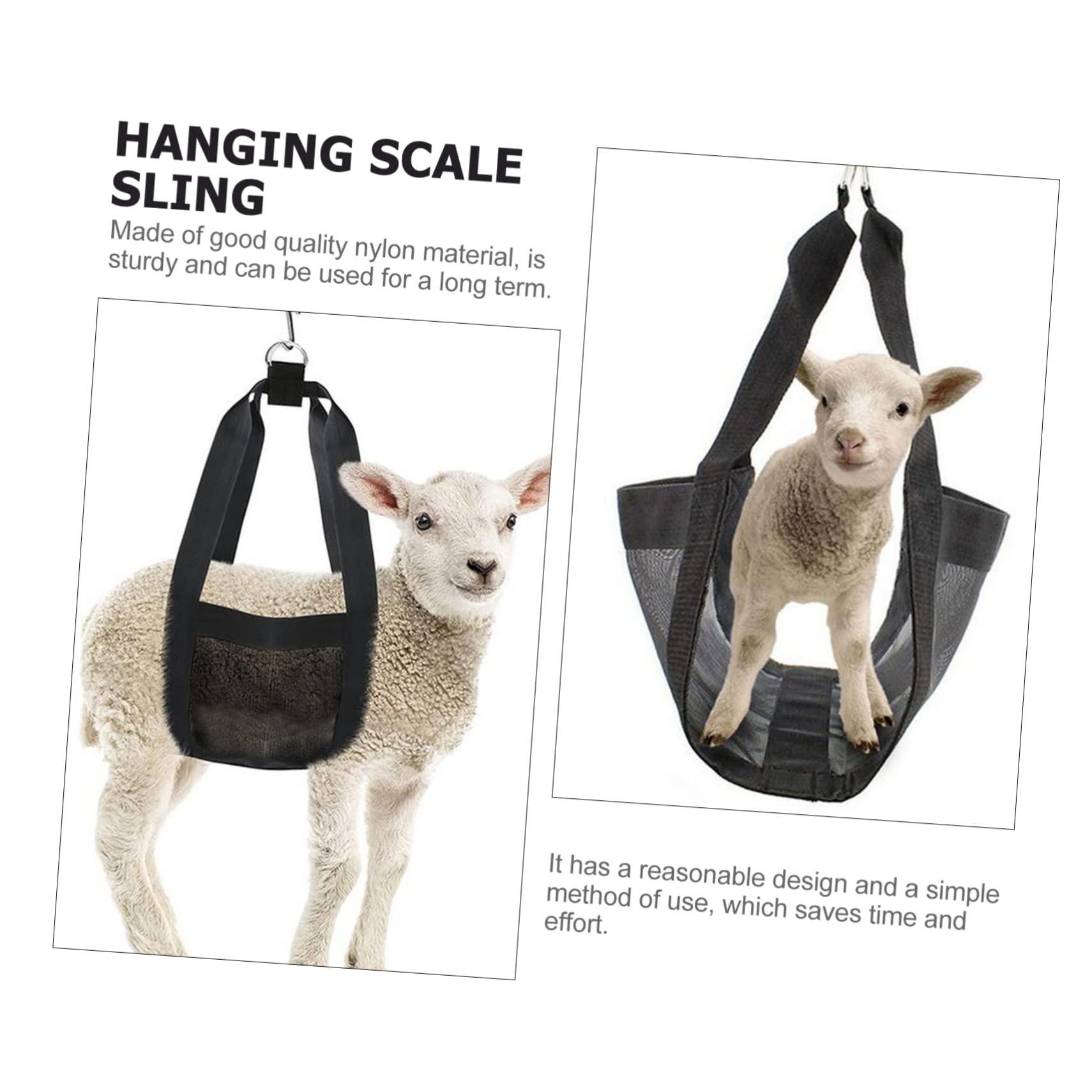 MAGICLULU Livestock Weighing Sling Livestock Scale Sling Animals Weight Hanging Sling Small Animals Weighing Sling Animals Scale Sling Hanging Scale Sling Small Animals Weighing Bag