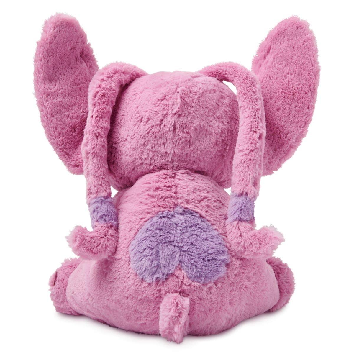 Disney Store Disney Store Official Angel Medium Soft Toy for Kids, Cuddly Character with Fuzzy Texture and Embroidered Details, Flexible Floppy Ears, Disney Plushy Suitable for All Ages.