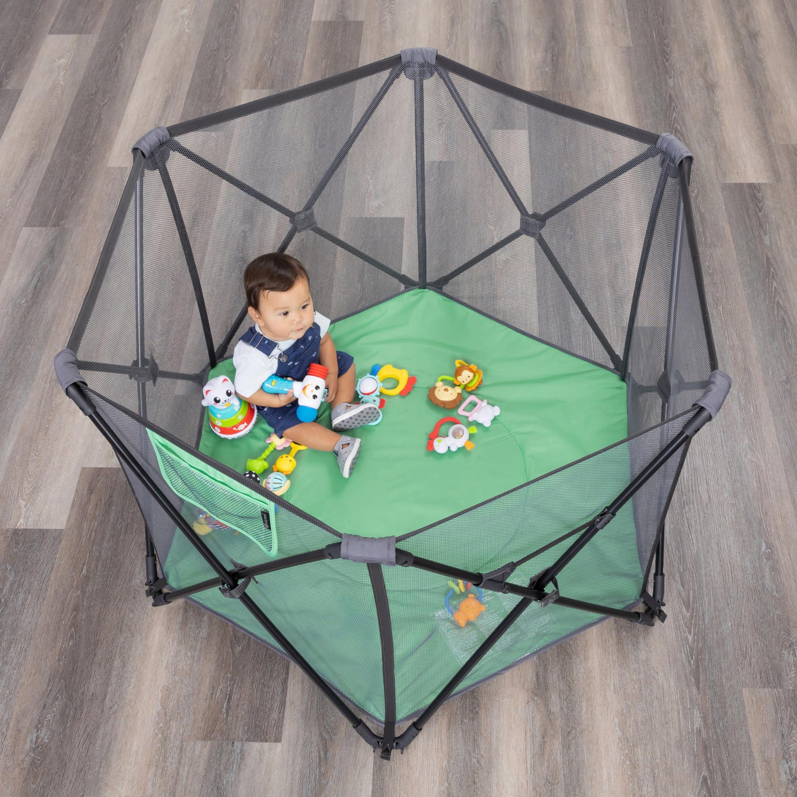 Baby Trend Baby Trend Play Zone Pop-up Play Pen, Playful Green