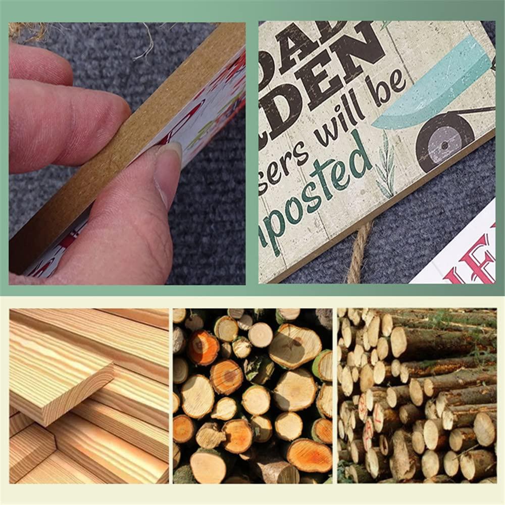 Abipuir Wood Sign Plaque Genuine Scooter Stella Parking Only Wooden Sign Funny Hunting Gifts Porch Decor (Size : 15X28CM)