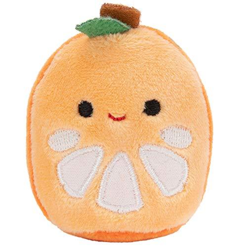 Squishville Squishville by Squishmallows Mini Plush Fruit Squad, Six 2" Soft Minimallow Plush, Irresistibly Colorful Fruits, Mini Peach, Pineapple, and Watermelon