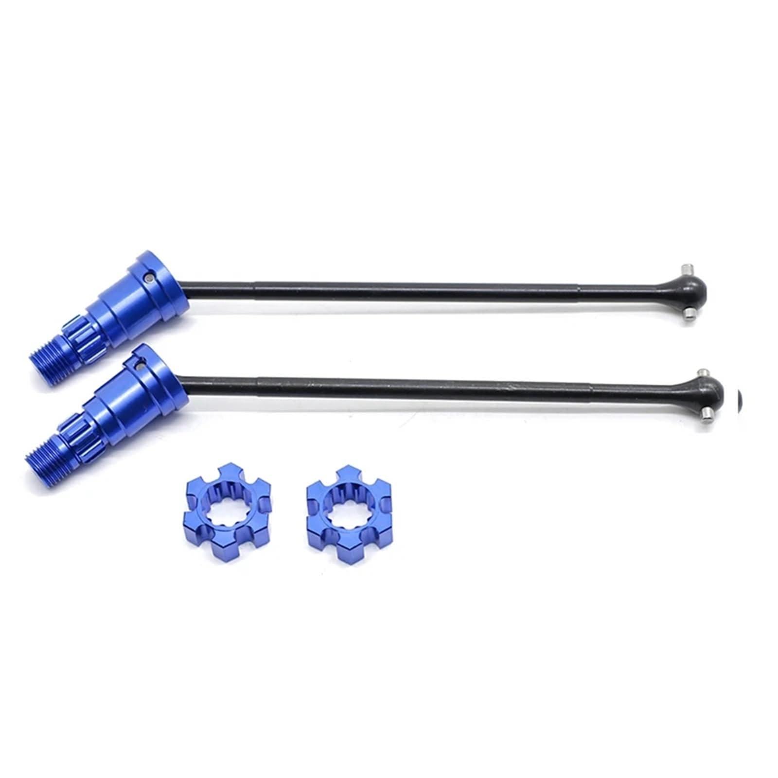 usmenghe 2Pcs Metal Front Rear Drive Shaft CVD for Tra-xxas for X-Maxx for XMA-XX 6S 8S 1/5 for Mon-Ster Truck RC Car Upgrade Parts