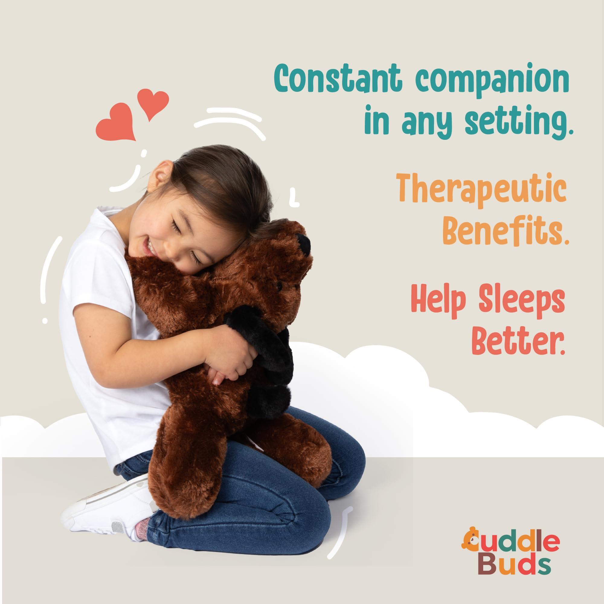 Cuddle Buds Cuddle Buds 5lbs Weighted Dog Stuffed Animal for Sensory Needs, 20\'\' Plush Dog, Weighted Stuffed Animals for Adults, Soft Plushie Toy