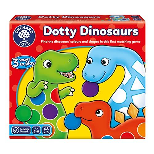 Orchard Toys Orchard Toys Dotty Dinosaurs Children's Game, Multi, One Size
