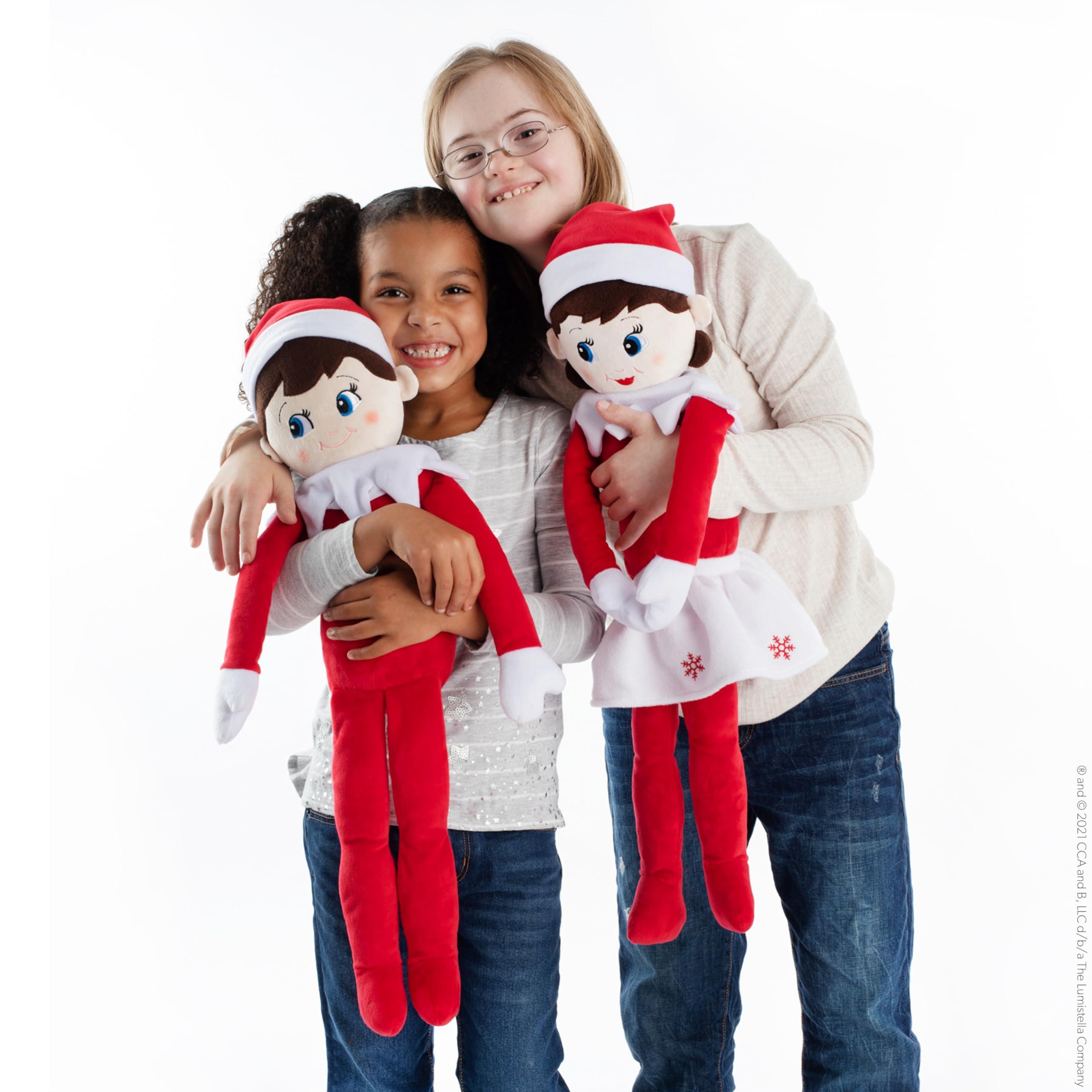 The Elf on the Shelf The Elf on the Shelf Plushee Pals 27 in Huggable Blue Eyed boy,Stuffed Plush Toy