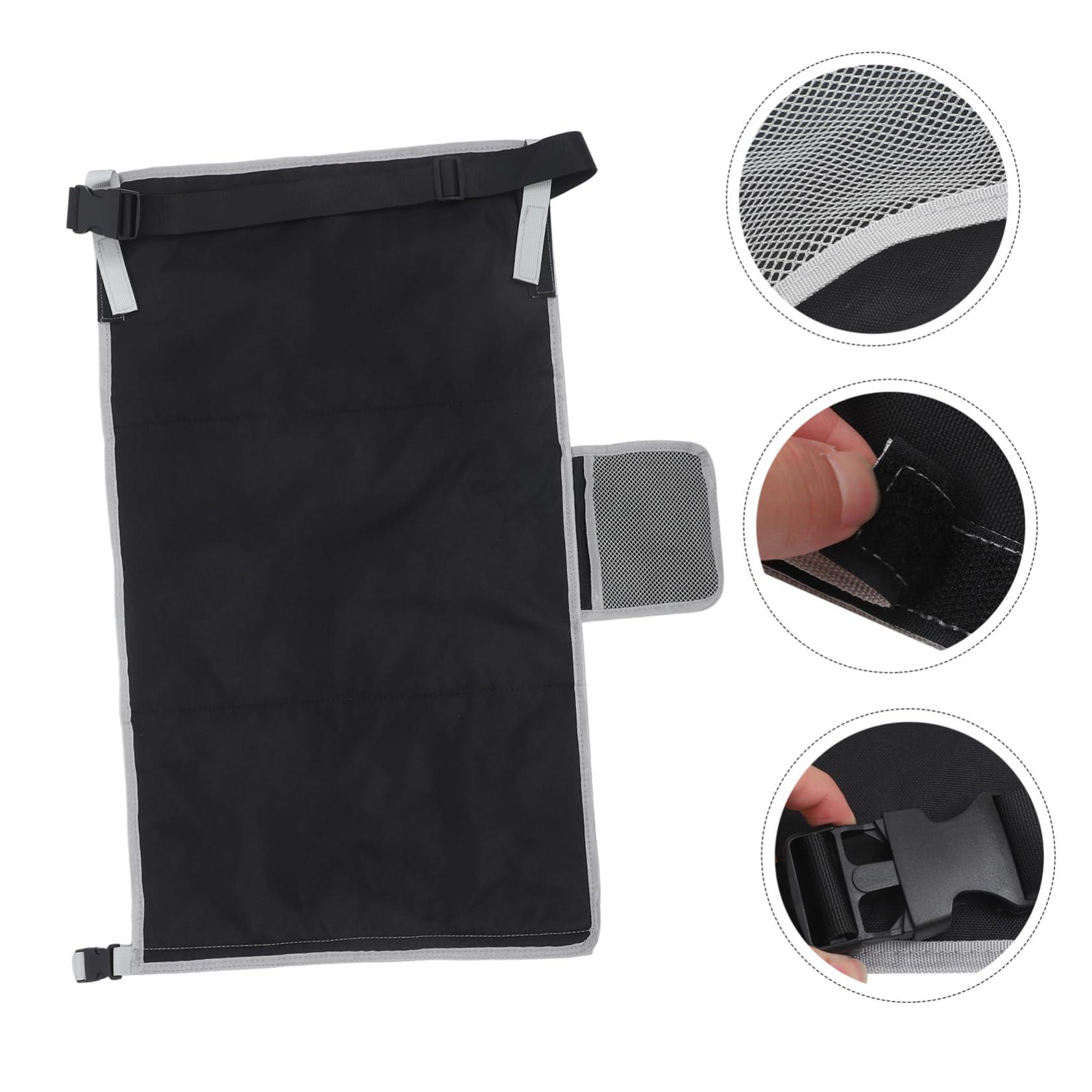 HAPINARY HAPINARY 1 Set Portable Travel Bed Seat Essentials Travel Essentials Airpl Extender Plane Bed Jet Travel Supplies Travel Bed Flight Bed Black