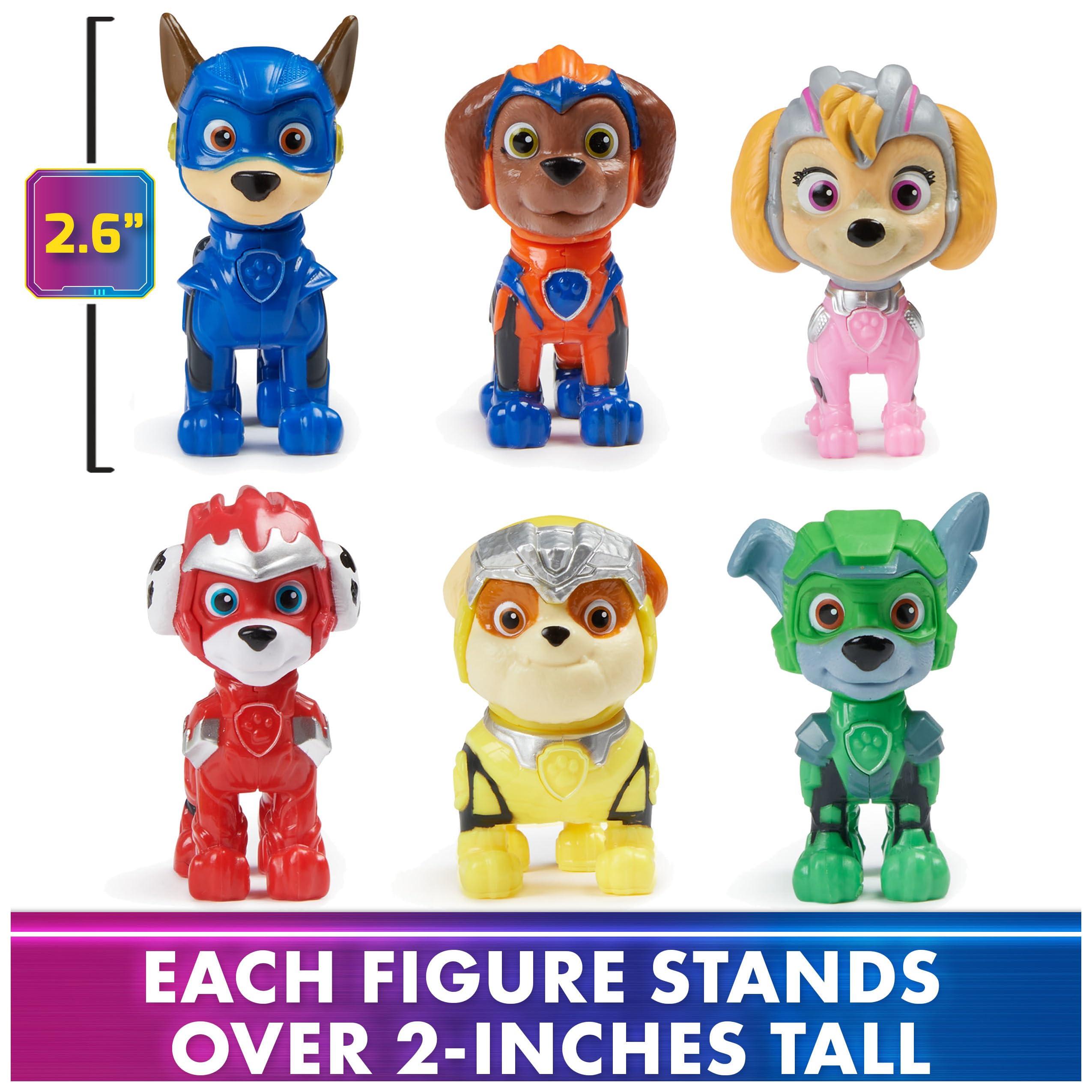 Paw Patrol Paw Patrol: The Mighty Movie, Toy Figures Gift Pack, with 6 Collectible Action Figures, Kids Toys for Boys and Girls Ages 3 and up