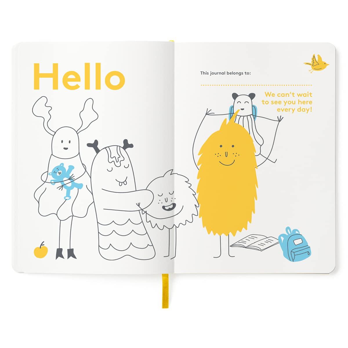 The HappyMe Journal My First HappyMe Journal for Kids: Promote Happiness, Cultivate Positive Habits and Nurture Curiosity for Little Explorers - Interactive Guided Journaling Book for Inquiring Minds of Children Ages 3-6