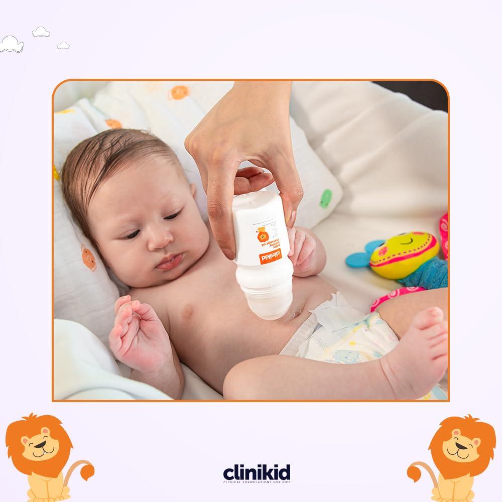 Clinikid Clinikid Calming Baby Massage Oil, Soothing and Calming Baby Lotion, Helps Relaxation for Newborn, 2.02 Fl Oz (2)