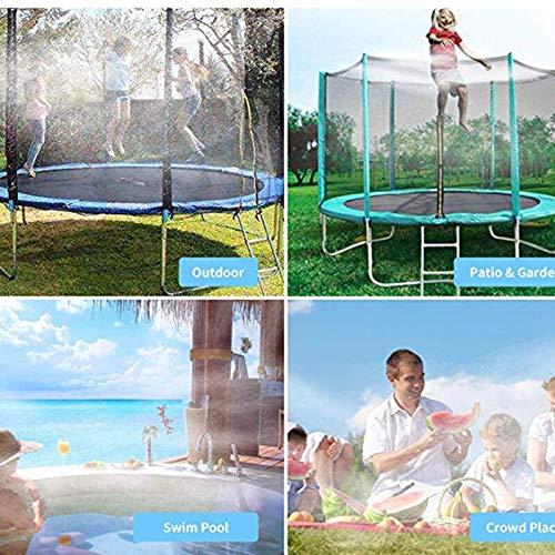 HEPYLAIFU HEPYLAIFU Trampoline Sprinkler Trampoline Accessories Waterpark Hose Sprinkler for Kids Water Play, Games in Yards (Color : B, Size : 2_15M)