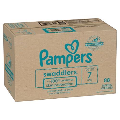 Pampers Pampers Baby Diapers - Swaddlers - Size 7, 88 Count, Ultra Absorbent Disposable Infant Diaper