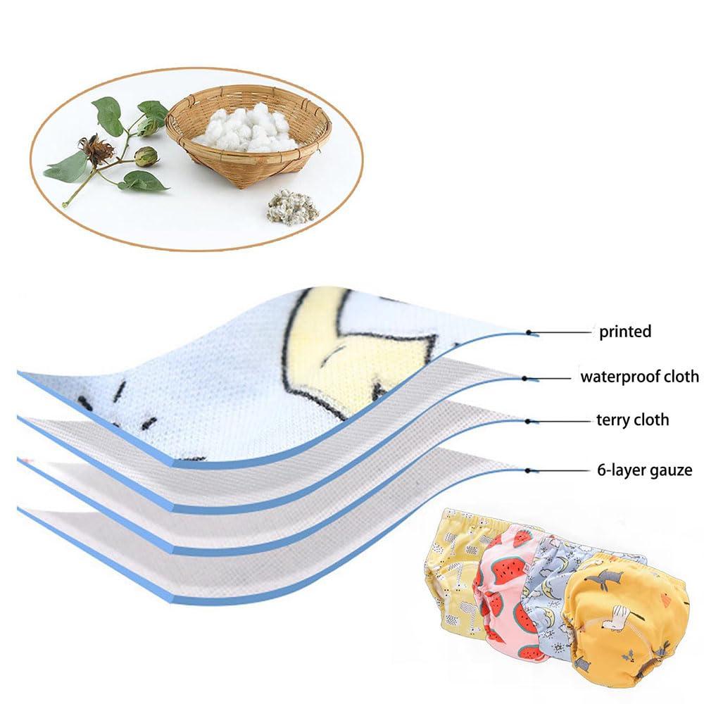 ToysCentral Basics Upairy Training Underwear, Potty Training Underwear, Upairy Potty Training Underwear,Upairy Training Pants for Toddlers (S,#D)