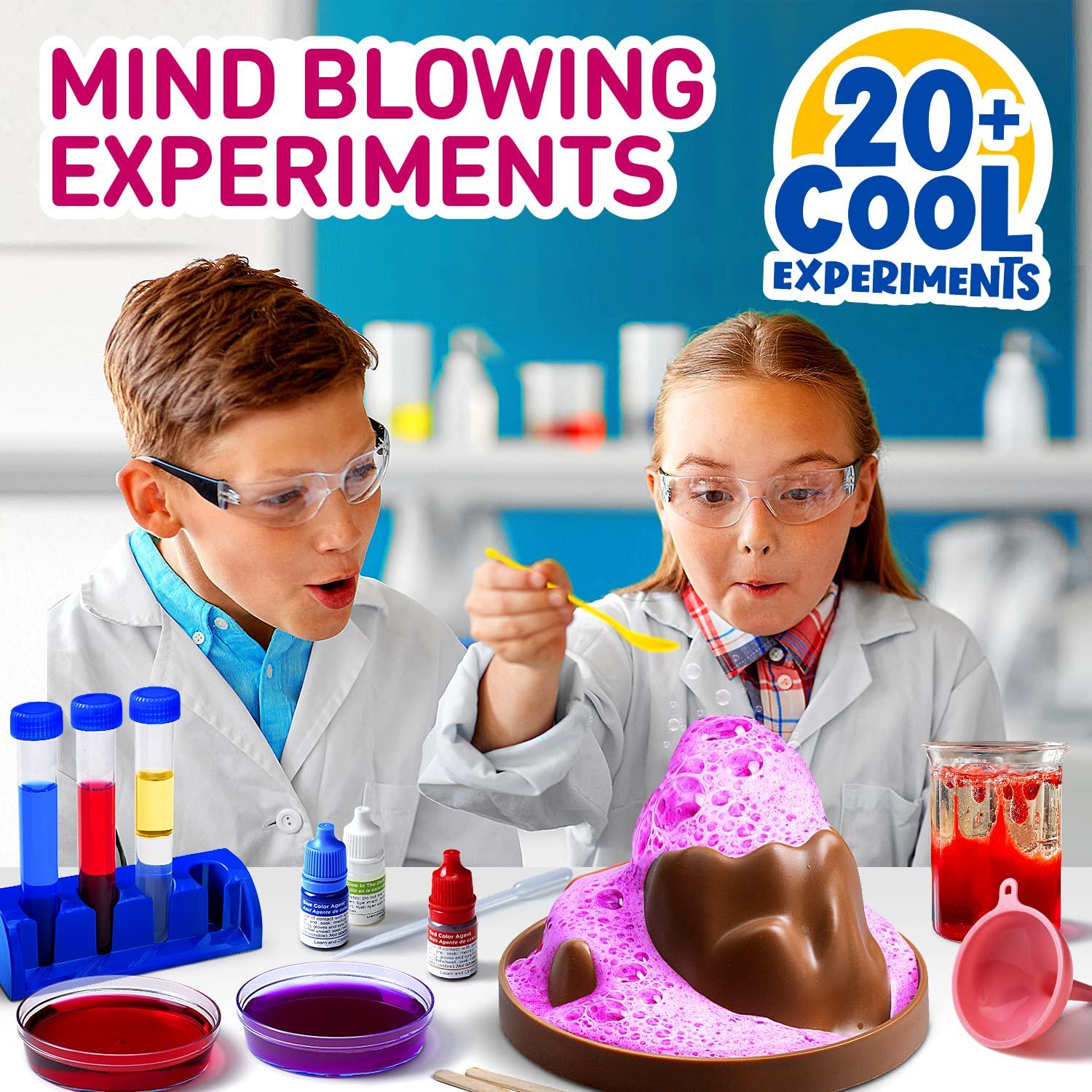 Learn & Climb Science Kit for Kids - 21 Experiments Science Set, Great Gifts for Kids Ages 4-8