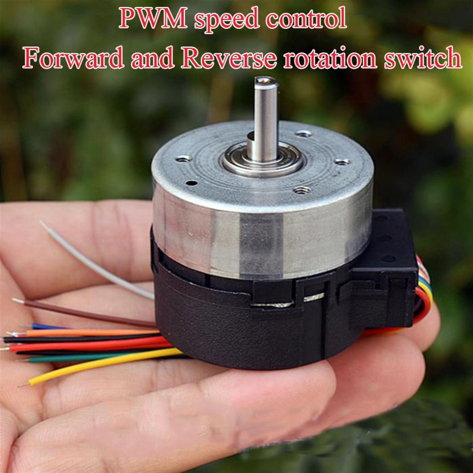 EVURU EVURU 24H Brushless Servo Motor DC 12V Built-in Drive PWM Speed Regulation 100 Line Encoder 1Pcs
