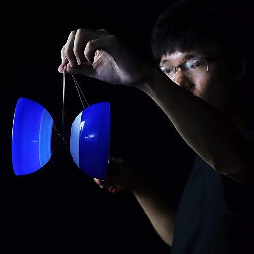 Dawson Dawson 126mm*150mm New Chinese YOYO Actived Triple Bearing Diabolo *Free Sticks and String* Professional - Blue