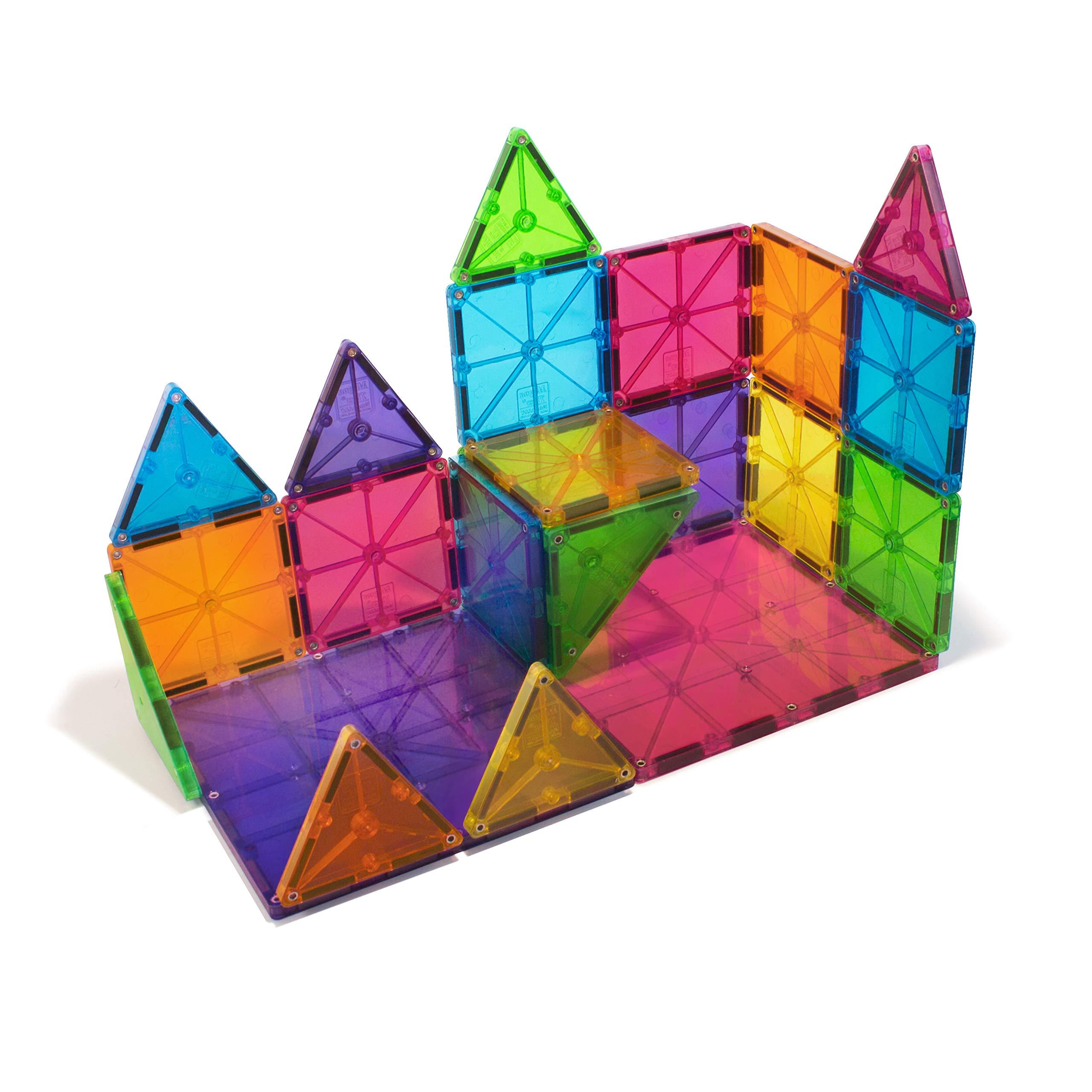 Magna Tiles MAGNA-TILES Classic 32-Piece Magnetic Construction Set, The ORIGINAL Magnetic Building Brand