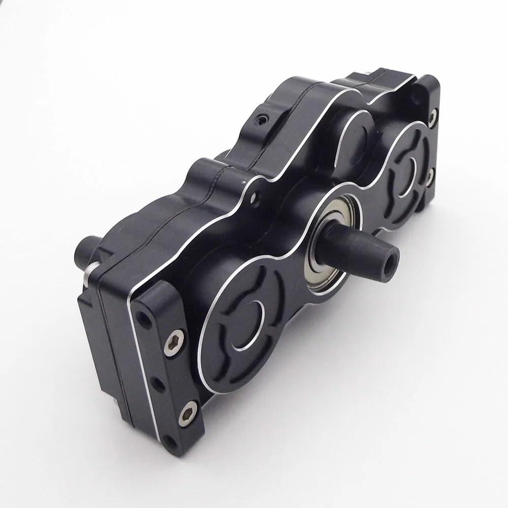 FYWYVIY RC Boat Gear Box 1:1 Forward Reverse Dual Output Transfer Transmission Gearbox for 6.35mm 1/4\" Shaft RC Tug Boat Yacht Marine